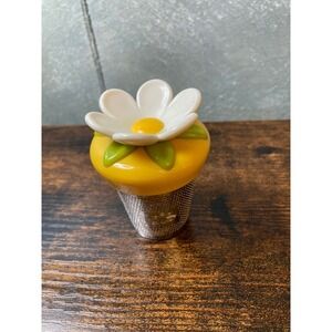 Joie Daisy Floating Tea Infuser Stainless Steel Mesh Loose Leaf Tea Strainer
